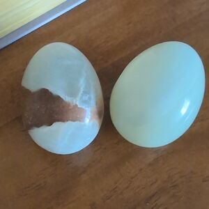 Two Egg Gem Stones
